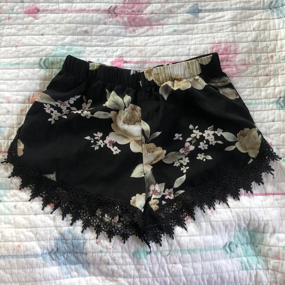 Flower shorts